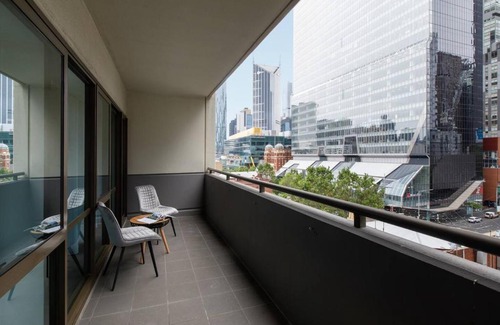 Chinatown Apartment | Executive Urban Living with Balcony & Heated Pool