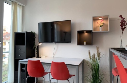 Oststadt Apartment | Exklusive Wohlfühloase by Rabe - Parkplatz, Smart-TV, Netflix