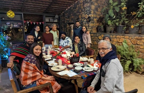 Nashik Cottage | Experience remote stone cottage part of farm stay by the lake amidst raw nature.