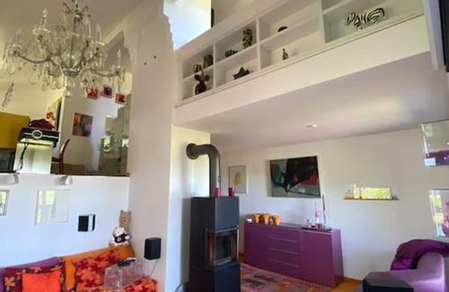 Seehausen am Staffelsee House | Extravagantes ganzes Haus am Staffelsee (DHH), Villa Kunterbunt