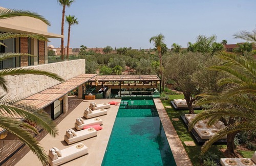 Marrakech Villa | EYLINE - luxurious villa with SPA on the Amelkis Golf course near Marrakech