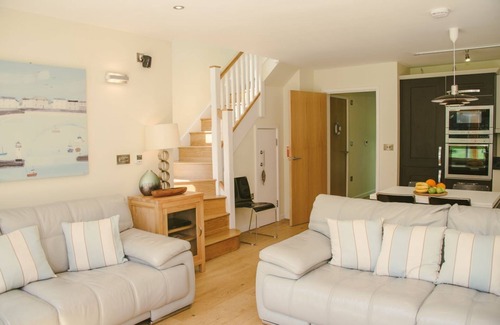 Talland House | Fabulous property with extensive roof terrace, reached by a spiral staircase, affords panoramic view