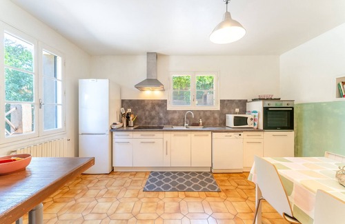Methamis House | Facing Mont Ventoux – Cozy house with mountain views and cycling comfor