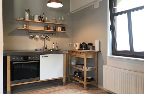 Lindenau Apartment | Family apartment in the quiet rear building near the Red Bull Arena