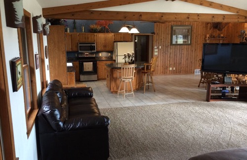 Walker House | Family Friendly Leech Lake Home On Three Level Acres Of Lakeshore