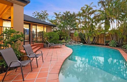 Parkinson House | Family Oasis with Pool Living Rooms and Peaceful Vibes