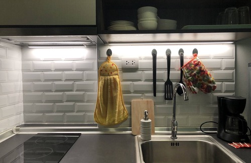 Hua Mak Apartment | Family room 1-4 people (1 extra bed)* baby cot*