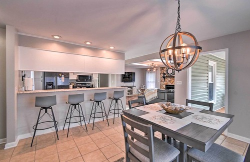 Fayetteville House | Fayetteville Vacation Rental w/Sunroom & Yard!