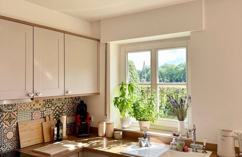 Munster Apartment | Feel-good oasis near Münster - Quiet 120 sqm apartment!