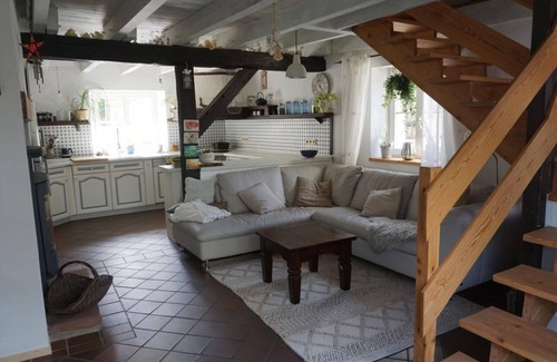 Hetzerath House | Ferienhaus Glücksnest - 4-bed vacation home shower/WC, 2 bedrooms