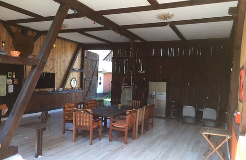 Briesensee House | Ferienhof Lindeneck, up to 20 pers., Party barn, football, sauna, beach volleyball