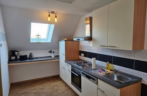 Neppermin Apartment | Ferienpark Neppermin Ferienhaus Inselblick - Ferienwohnung Inselblick im Obergeschoss