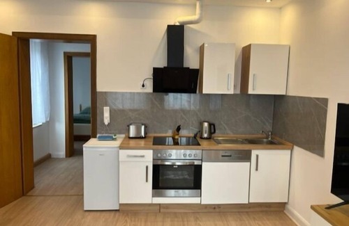 Bad Sassendorf Apartment | Ferienwohnung 1 mit Voll Ausgestatteter Küche