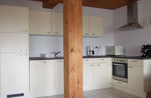 Poppenbull Apartment | Ferienwohnung auf dem Ferienhof Nickelswarft 1 in Poppenbüll für 2-4 Personen