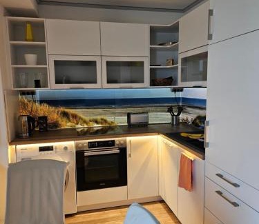 Kropeliner-Tor-Vorstadt Apartment | Ferienwohnung im Dachgeschoss mit Aufzug