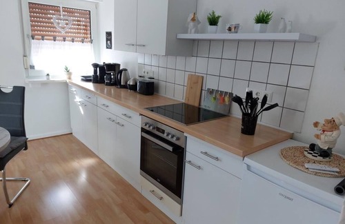 Velmede Apartment | Ferienwohnung Klärchen mit Balkon