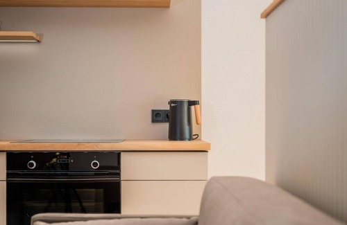 Sebersdorf Apartment | Ferienwohnung Lind Fruchtreich - Appartement/fewo, Dusche, WC, Terrasse