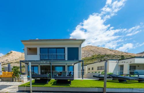 Stara Baska Apartment | Ferienwohnung mit beheiztem Pool in Villa Gracia