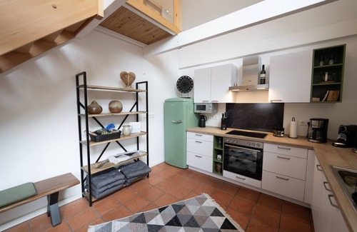 Winnert Apartment | Ferienwohnung Nr. 5-Apartment-Deluxe-Private Bathroom-Countryside view