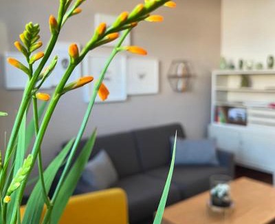 Buxtehude Apartment | Ferienwohnung Schönwälder mit kleiner Terrasse und WALL BOX