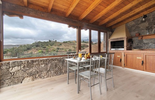 La Solana Villa | Finca Holidays Home Tinamar II with Mountain View, Pool, Wi-Fi & Garden