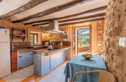 Fornalutx Villa | Finca "Sa Teulera" with Mountain Views, Wi-Fi, Air Conditioning, Terrace and Garden