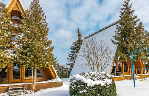 Kroeslin House | Finnhütte 1 - Finnhütte in Freest