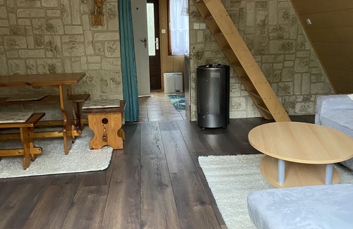 Grunewalde House | Finnhütte Seestern in the forest and almost directly on the lake (50m), between Dresden and Berlin