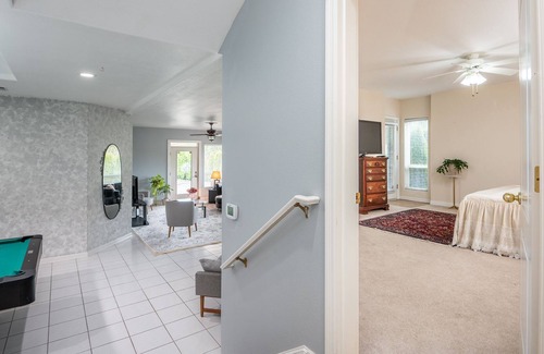 Old Evergreen Highway House | First floor of a house in an upscale neighborhood