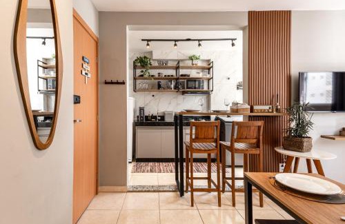 Patrimonio Apartment | Flats Praia Uberlandia - Apt próximo ao Praia Clube - Area de lazer com Portaria 24 horas, piscina, academia, brinquedoteca, churrasqueira e áreas verdes para caminhadas