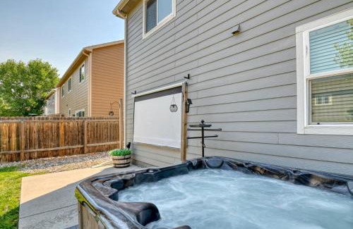 Security-Widefield House | FlightDeck HotTub Fireplace NearAirport FamilyHome