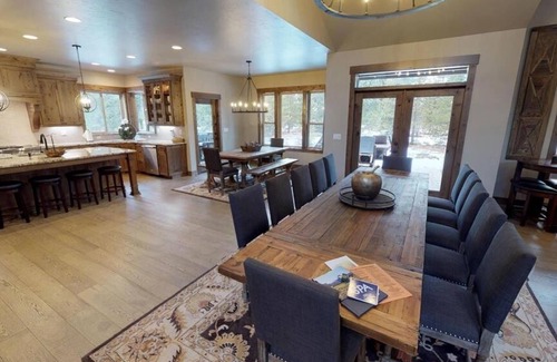 Sunriver House | Forest View Lodge with Hot Tub, Firepit & Game Room