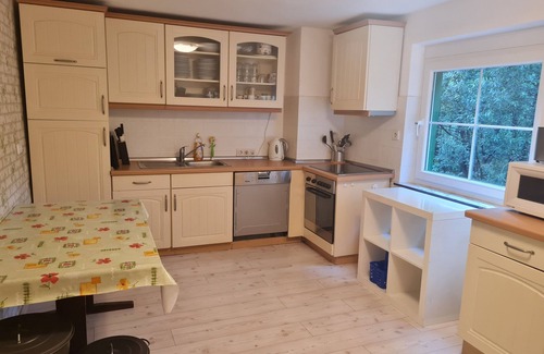 Schladern House | Former. Mill. Idyllic secluded location in the middle of nature. Vacation home for groups.