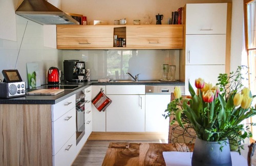 Arnetsried Apartment | Forsthaus Chalet - Luxus Chalet mit Eigenem Whirlpool auf der Terrasse