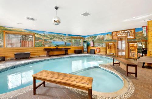 Big Bear House | Fox Lodge Big Bear-Indoor Pool-Hot Tub-Games-Luxury Retreat