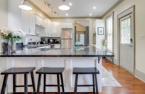 Franklin House | Franklin Home w/Deck, Creek Views: Walk to Shops