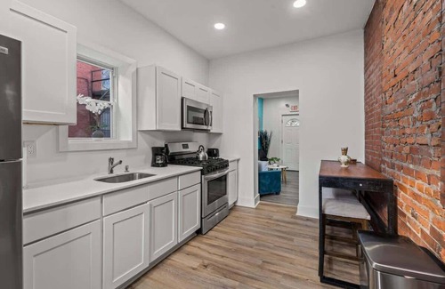 Delair Apartment | FREE Private Parking 1-min I-95-1st flr