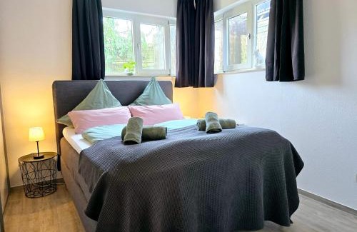 Groenebach Apartment | Fuchsbau mit Kamin & Terrasse & Garten