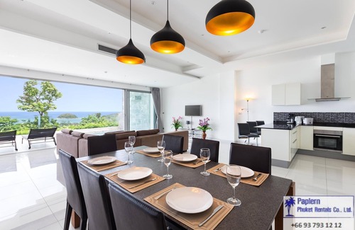 Kata Apartment | FULL SEA VIEW APARTMENT - PRIVATE SWIMMING POOL JACUZZI - 3BR - 6/7P