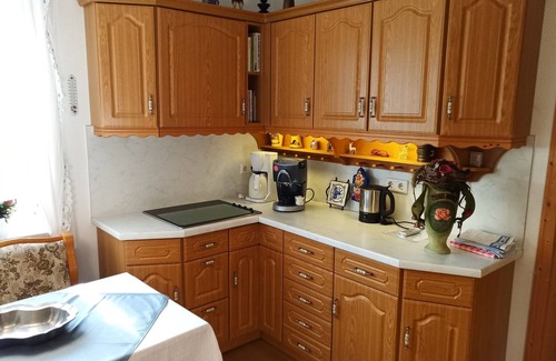 Masserberg Apartment | Fully equipped apartment with corner bath and forest view