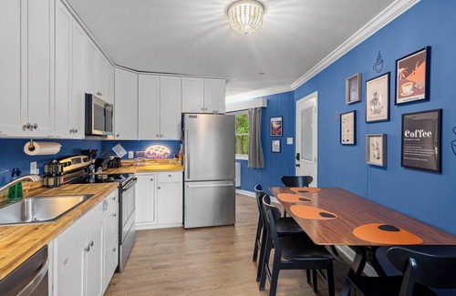 Arden House | Fun & Funky Deltec Home with Pool Table, Darts