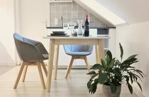 Meissen Apartment | Fynbos Studio DG in der Altstadt, Frauenkirchenblick, Parkplatz