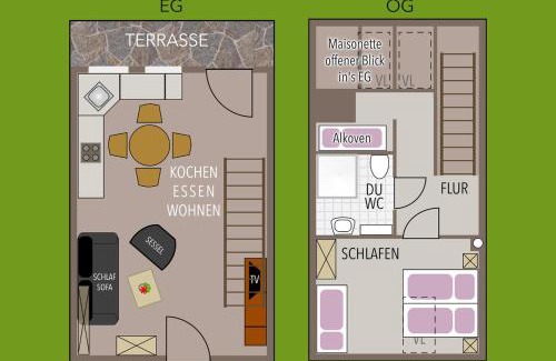 Dickel Apartment | Gästehaus Peerhus Dönsel - jung lüüd