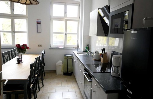 Melchow Apartment | Gästezimmer 4 mit Gemeinschaftsküche für Max. 4 Personen