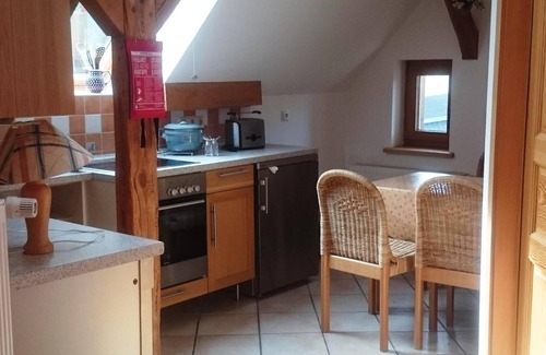 Oberhavel Apartment | Gabled apartment in the Großmenow forester's lodge