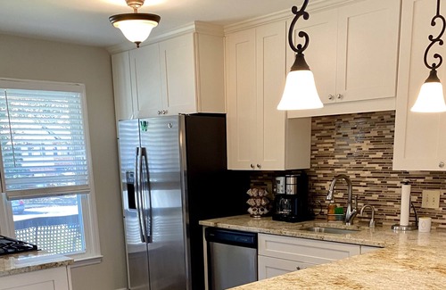 Cary Woods House | Game Day Dream! 0.7 miles to Downtown! Huge Patio, Parking, & Pets Welcome!
