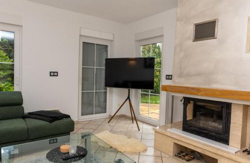 Nordwest House | Ganzes Ferienhaus in Leipzig mit Garage und Fußbodenheizung