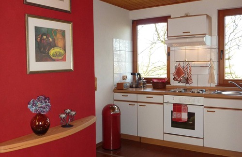 Wesselburen Apartment | Garden idyll at the Wadden Sea National Park