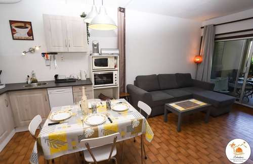 Saint-Cyprien Plage Apartment | Garden level for 4 people with terrace at the St Cyprien golf course