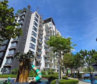 Kampung Batu Tagar Apartment | Garden View Studio at Midhills